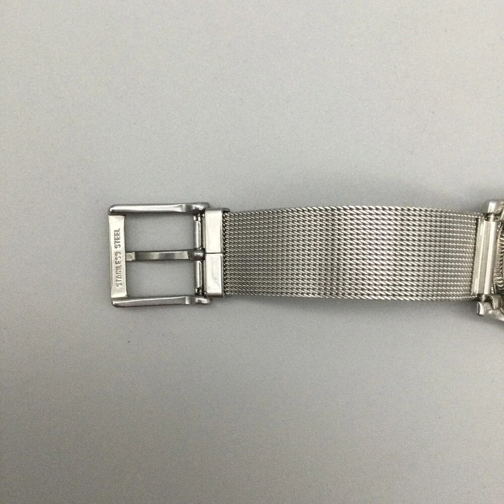 DKNY Womens Watch 37mm MOP Dial Silver Tone Steel Mesh NY-8716 New Battery